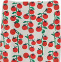 ZoUbqchY front view of sweet red tomatoes baby changing pad cover