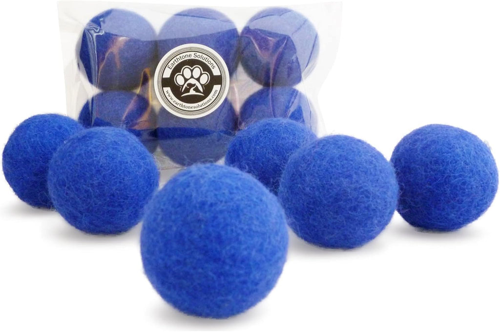 Wool Cat Toys - Felt Balls Assortments for Small Pet Fetch and Play - Eco Friendly Quiet Wool Ball Toy for Cats and Kittens - 6 PCS Choose Your Colors (Variety Pack) - Image 9
