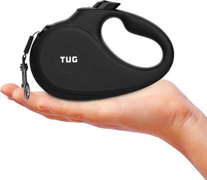 TUG 360 degrees Tangle-Free Retractable Dog Leash | 16 ft Strong Nylon Tape (Small, Black/Orange) - Image 11