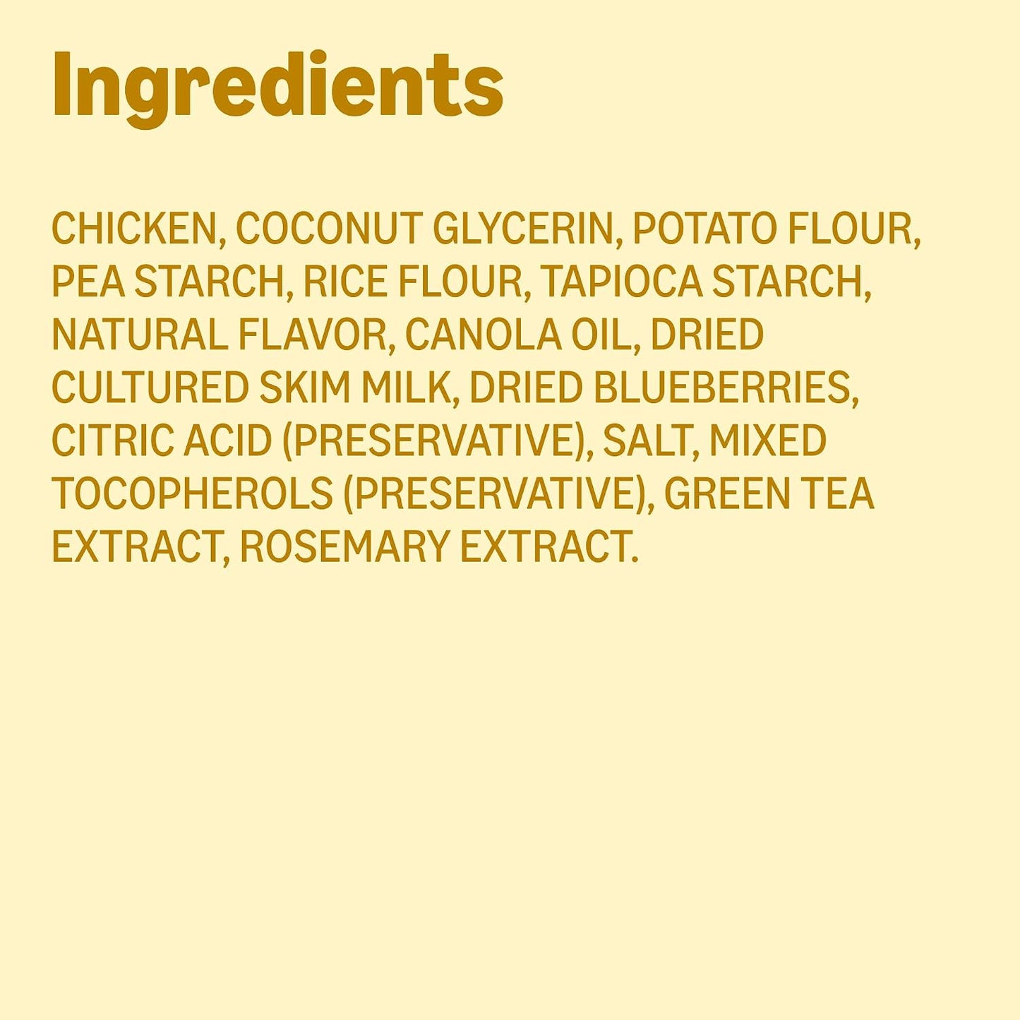 Amazon Basics chicken recipe healthy pet snacks resealable pouch