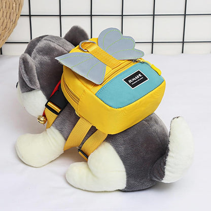 Lightweight miniature dog backpack for hiking and camping storage view