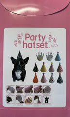 Dog birthday party supplies kit for pet celebrations