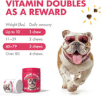 LEGITPET chicken flavored cranberry chews for canine kidney health