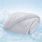 Luciphia Premium Cooling Dog Blanket Washable Q-MAX>0.5 Small Medium Large Pet Mat Puppy Cat Self-Cooling Soft Breathable Calming Throw for Sofa Crate Bed (Light Blue,29x40 inches) - Image 9