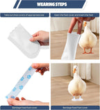 Disposable Duck Shoes for Real Ducks Feet Bumblefoot Care Supplies - Image 4
