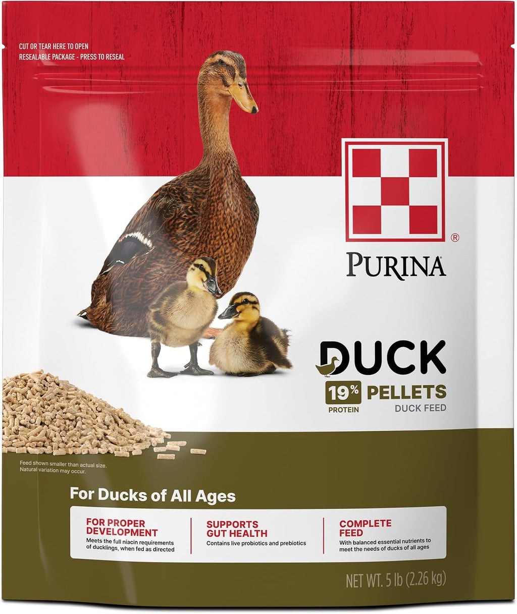 Purina | Nutritionally Complete Duck Feed for All Life-Stages | 4.5 Pound (4.5 LB) Bag - Image 9