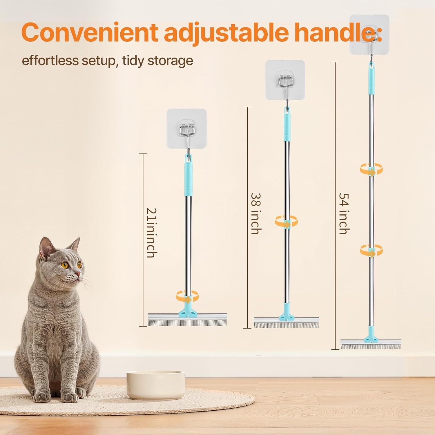 Fitrobust pet hair remover 3 piece grooming kit contents