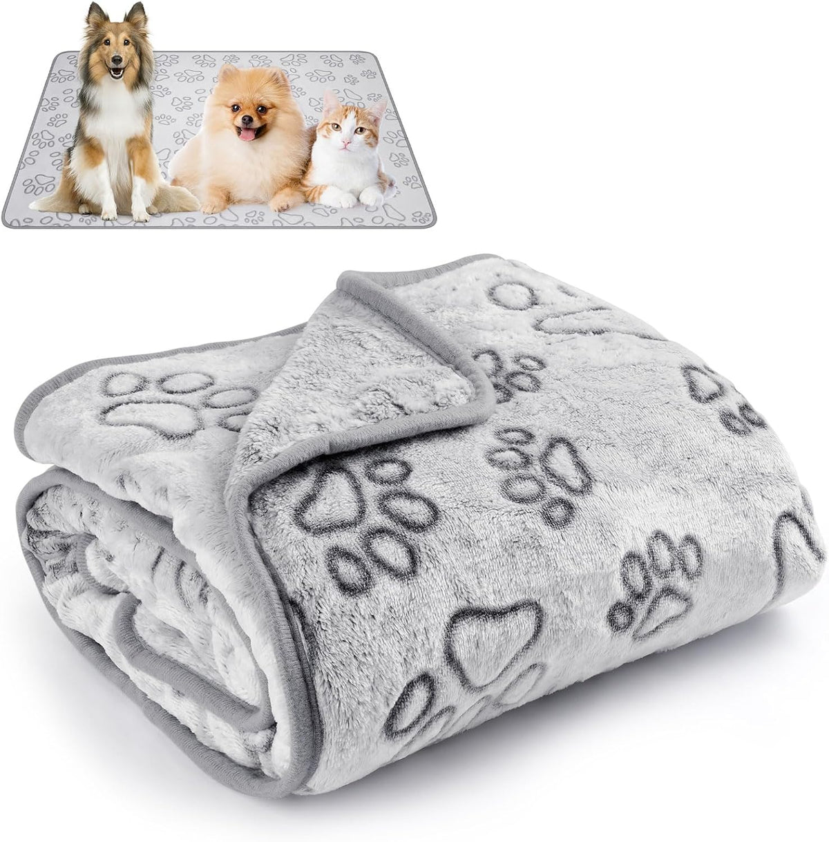 Dog Blankets for Small, Medium Dogs, Puppy Blanket Washable, Dogs Essentials for Puppies, Cat (41" x 30",1) - Image 9