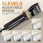 Sunifier pet hair clippers kit showing thirty five tooth titanium and ceramic blades.