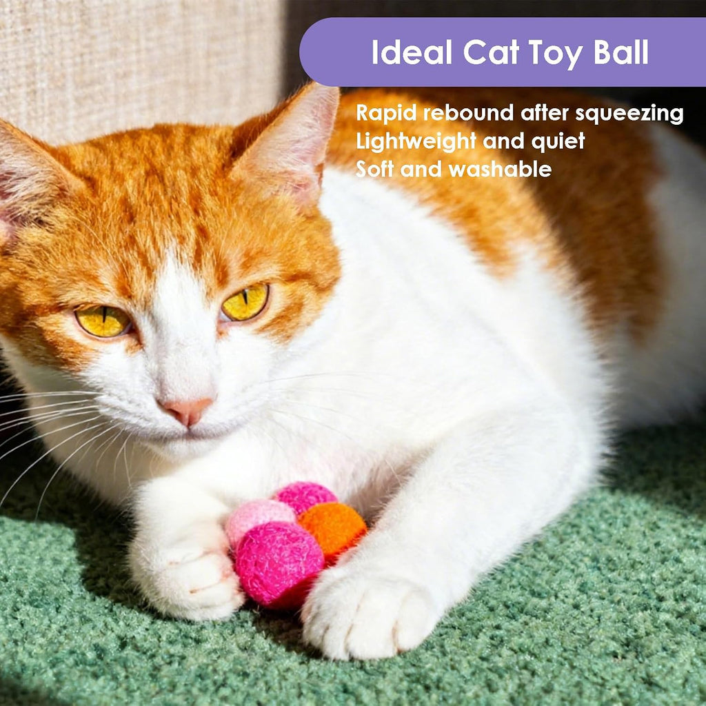 LXUEJIE quiet plush cat toys scattered on the floor highlighting the lightweight polyester material
