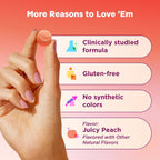 OLLY Probiotic and Prebiotic Gummy supplement facts panel