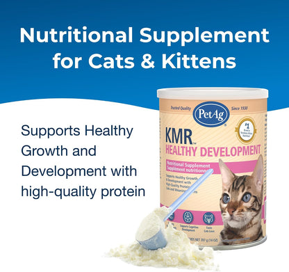 PetAg KMR Healthy Development powder label details