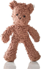 Detailed view of Pet Passion toy recycled materials label