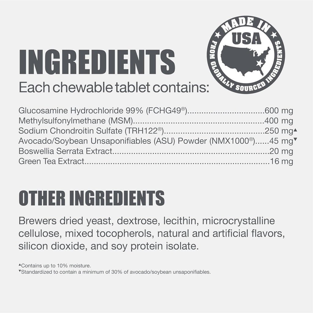 Nutramax Dasuquin small medium dog joint supplement lifestyle packaging