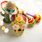 Lifestyle arrangement of the Sezdeki small pet Cinco de Mayo costume hats