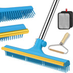 Mupapi carpet rake and pet hair remover 3-piece set front view