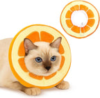 SunGrow Cat Cone Collar Soft, Stop Licking E Collar for Recovery, Post Surgery Stress Relieving with Adjustable Strap Enclosures (7" - 9" Neck Size, Pink) - Image 9