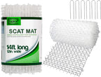 Full length view of the Tapix 8 foot anti cat network roll