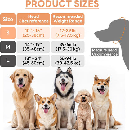 Dog Ear Muffs Noise Protection, No-Shake Ear Wrap for Hematoma Care, Bathing, Drying, Swimming & Noise Anxiety Relief (Rose Red, Small) - Image 7