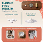 Tasteless cat mange pills for reducing excessive grooming and patchy fur.