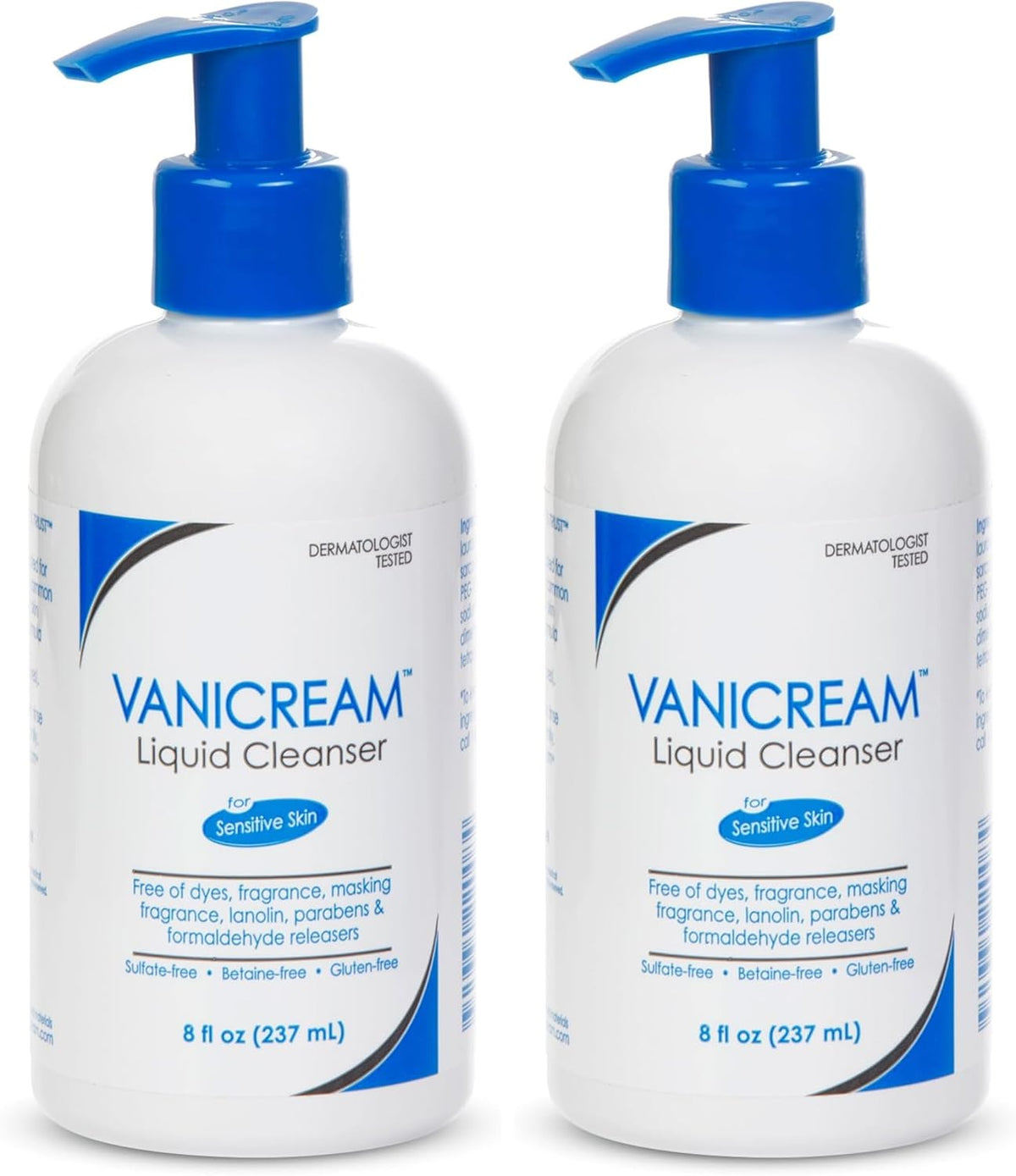 Vanicream Liquid Cleanser - 8 fl oz - Unscented, Gluten-Free Formula for Sensitive Skin - Image 11