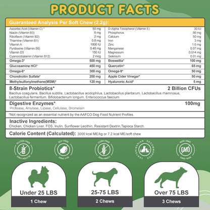 Nature Target multivitamin jar showing 120 soft chews count