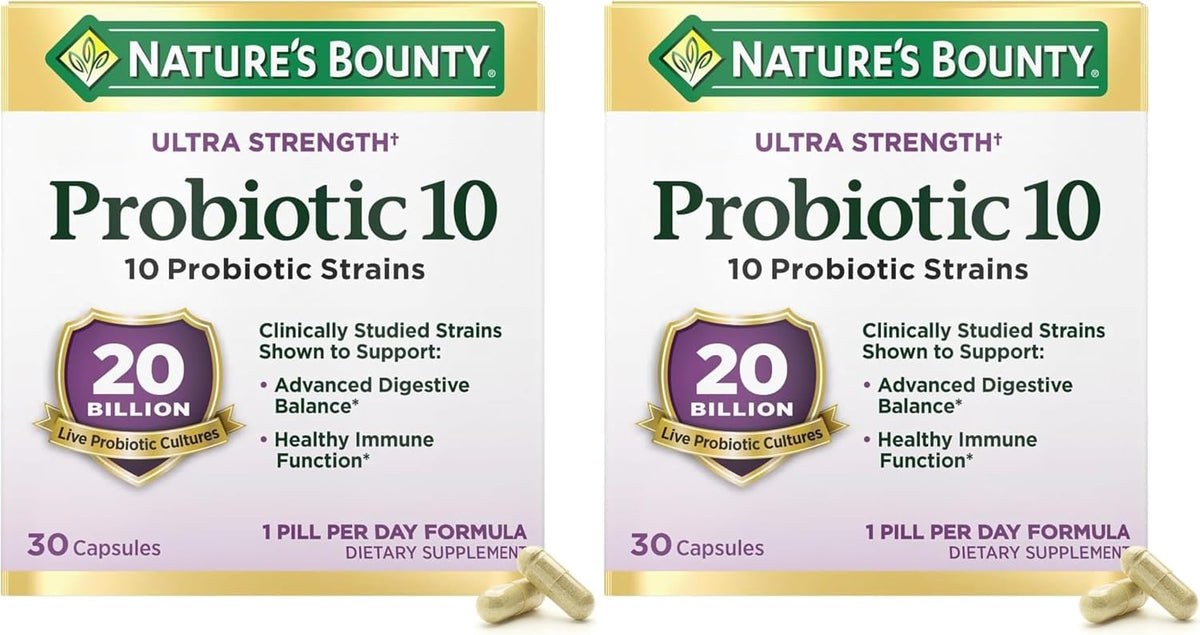 Nature's Bounty Probiotic 10 Daily Probiotic Supplement, 30 Capsules - Image 9