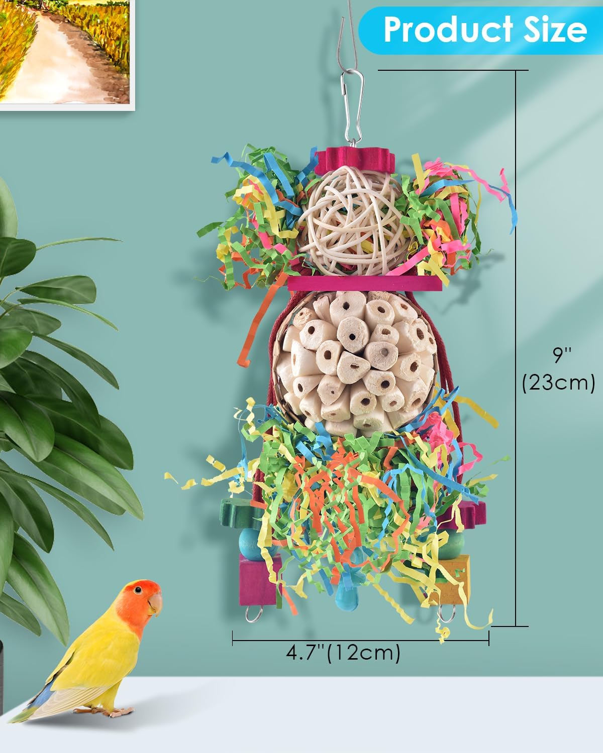 Close up of natural sola ball and rattan sepak takraw materials