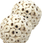 Bonka Bird Toys 1214 Pk3 All-Natural Sola Atta Balls, 3-Pack, 2" Diameter, Soft and Lightweight Chew and Foot Toys for Birds, Small Pets, and DIY Crafts, Safe for Parrots, Parakeets, and Cockatiels - Image 9
