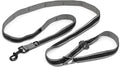 Kurgo 6 in 1 Quantum Leash black front view