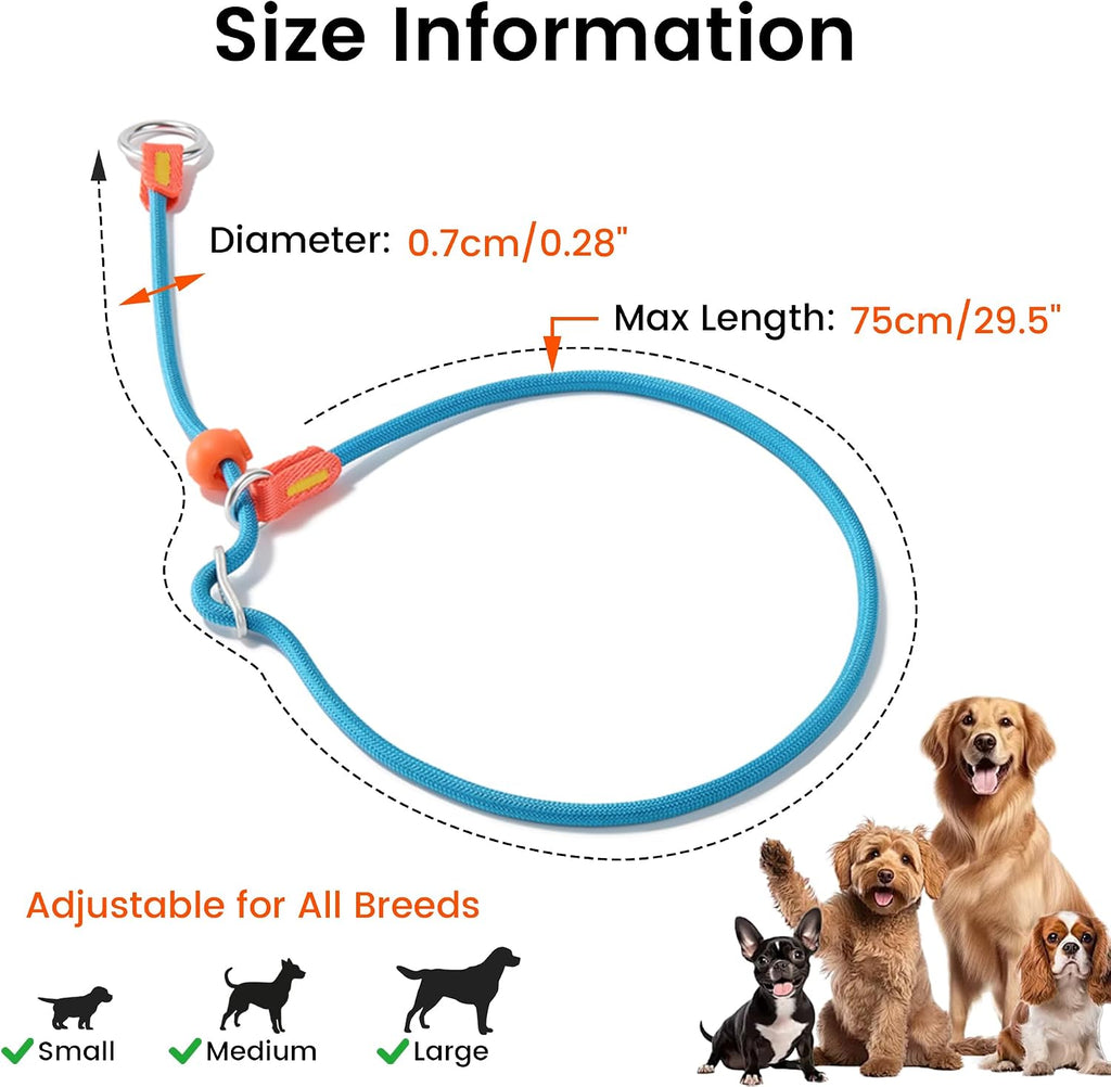 Side profile of HowGo no pull training collar for dogs