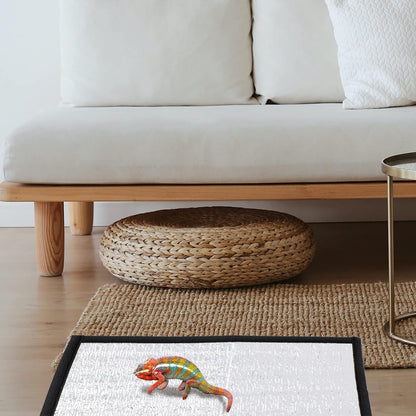 Using reflective insulation mat under glass terrarium