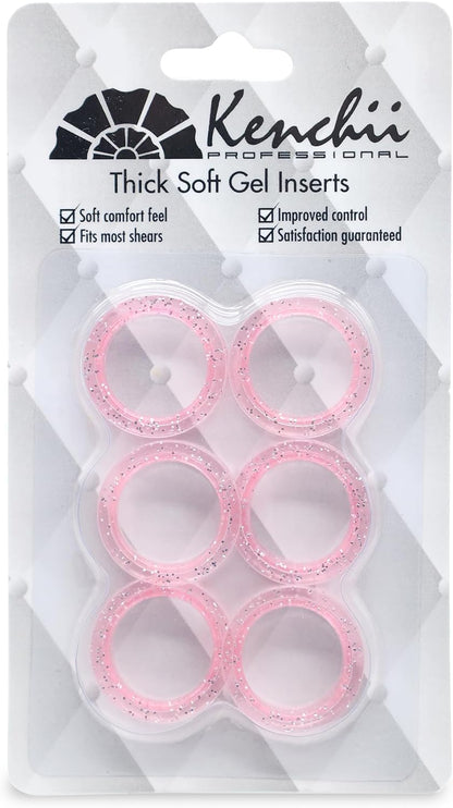 Kenchii extra soft premium shear finger ring inserts front view