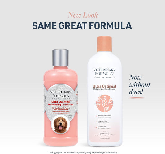Veterinary Formula Smart Coat Complex dog conditioner 17 Fluid Ounce bottle.