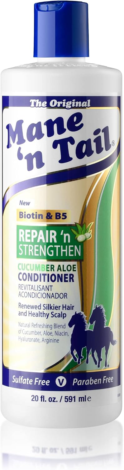 Mane 'n Tail hair care ingredients argan and coconut oil
