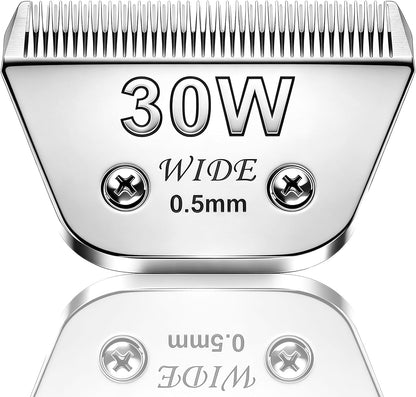 4pcs Dog Grooming Blades Compatible with Andis Dog Clippers,Detachable Ceramic Blade & Stainless Steel Blade (3FC+4FC+5FC+7FC) - Image 15