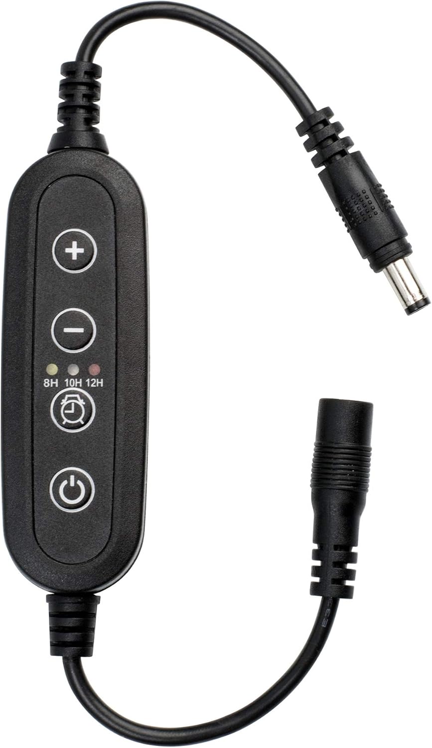 Nicrew Aquarium Light Timer and Dimmer front view device