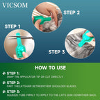 Authentic USA imported VICSOM feline pest control treatment premium drops