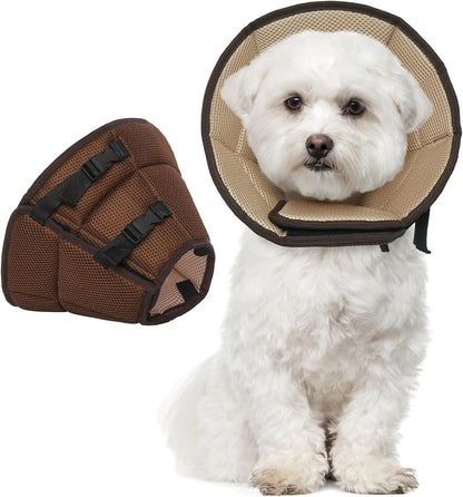 Dog Cone Collar After Surgery for Medium Dogs, Adjustable Soft Recovery Cone for Dogs to Stop Licking Biting, Comfortable Pet Elizabethan Alternative for Wound Healing - Image 10