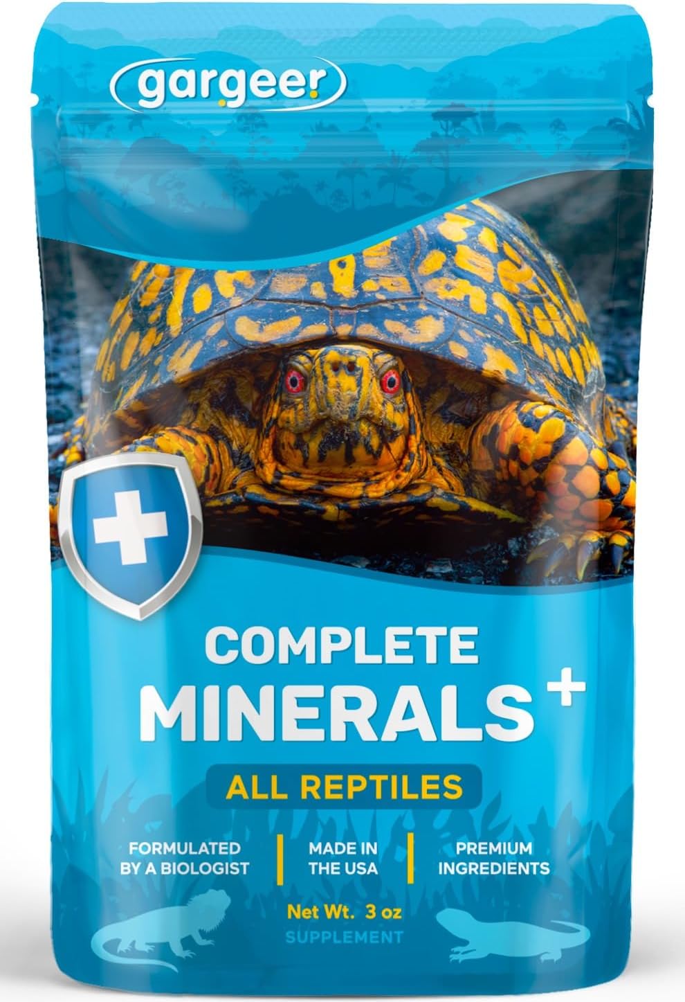 Gargeer Complete Minerals Plus supplement bottle front view