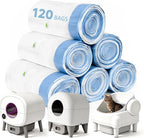 Decalare Cat Litter Box Liners pack front view showcasing heavy duty construction.