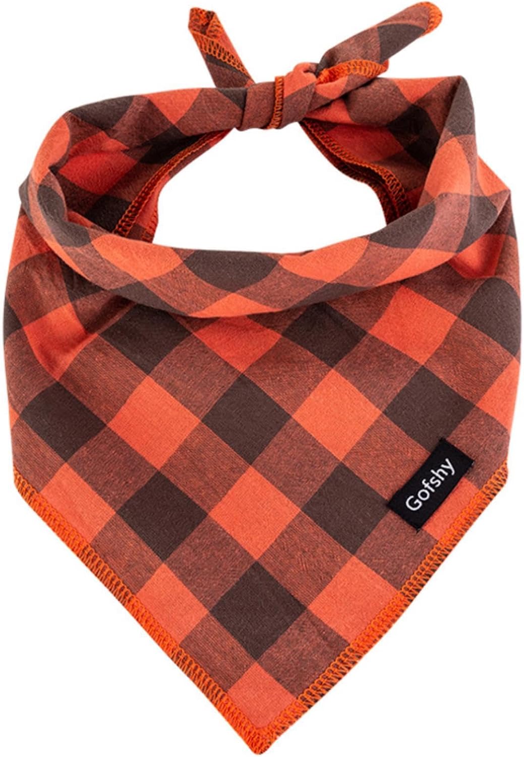 Gofshy stylish unisex boy dog bandana variant laid out on a clean surface