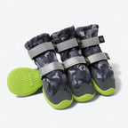 Spark Paws Dog Rainboots, Waterproof Dog Shoes for Medium to Large Dogs, Non Slip, Dog Booties and Paw Protectors - 4PCS Doggie Hiking Boots with Reflective Straps - Lilac, Size 5 - Image 11