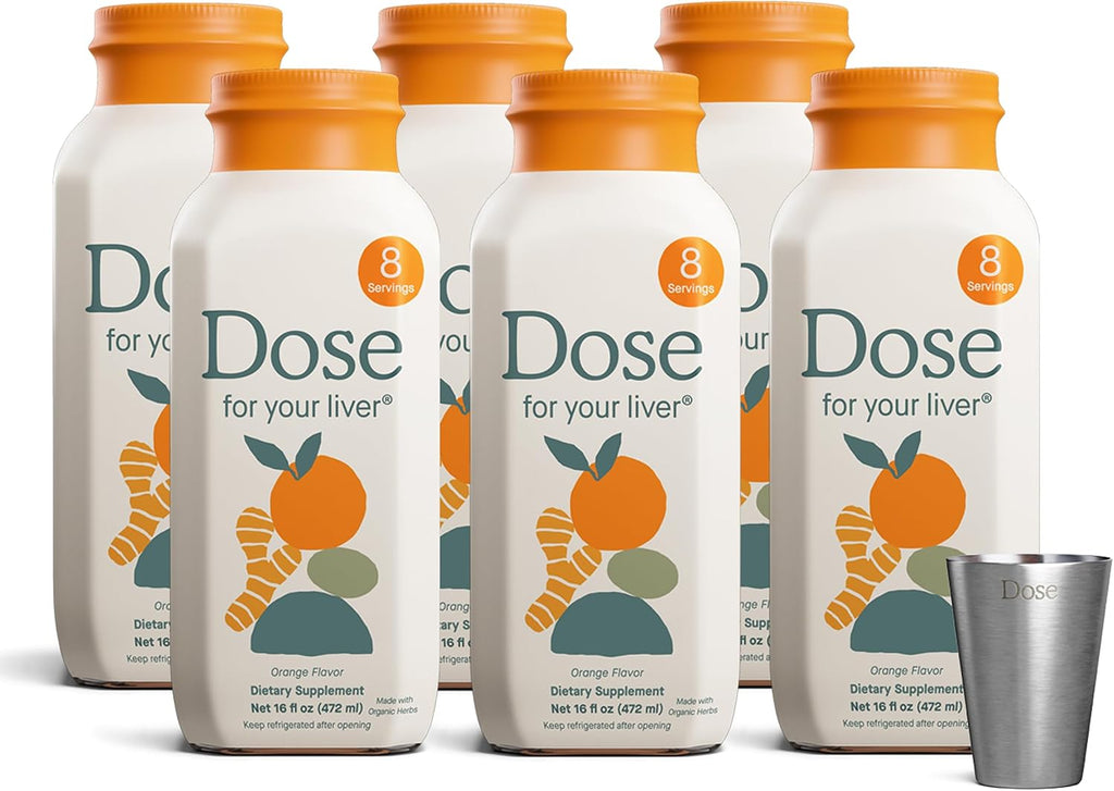Dose for Your Liver Cleanse Detox & Repair, 16oz Bottle, 3 Pack | Organic Milk Thistle Liver Supplement with Turmeric, Dandelion, Ginger, Orange, Supports Healthy Liver Function - Image 10