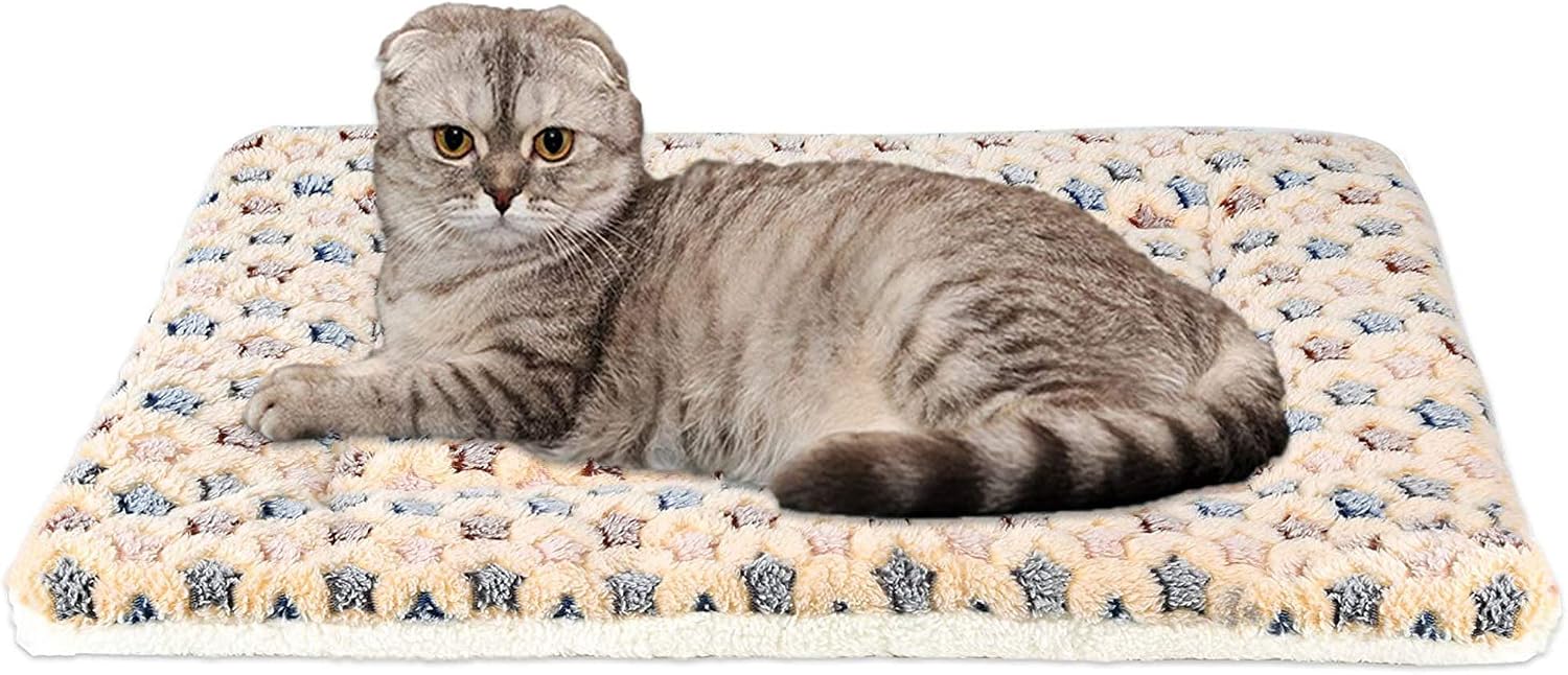 FJWYSANGU Pet Blanket Premium Fluffy Flannel Cushion Soft and Warm Mat for Dogs Cats(Star/Pink,Large) - Image 9