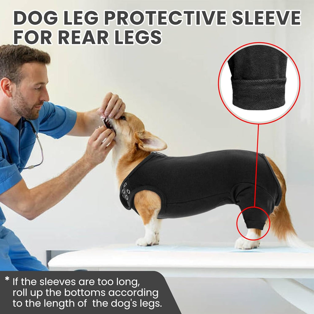 Nanaki dog surgical recovery shirt showing breathable fabric texture