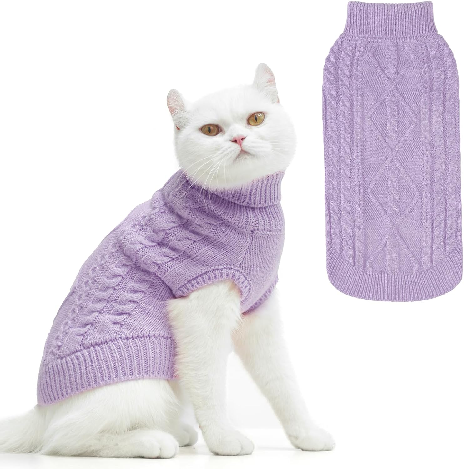 PUPTECK medium size black cat clothes on a flat lay background