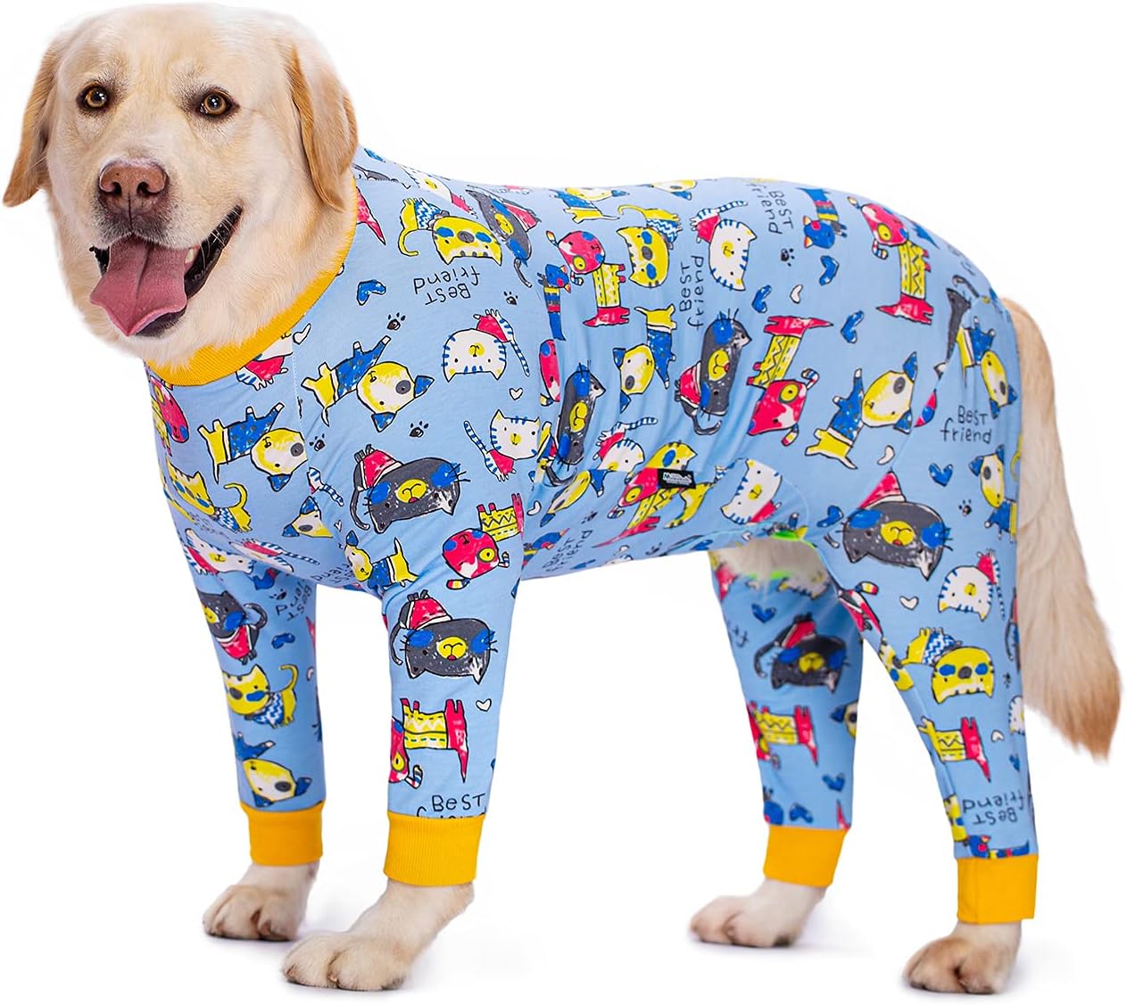 Pink Pony surgery Recovery Suit female male for Dogs After Surgery Medium Large Dogs Onesie,Lightweight Dog recovery suit for Shedding Prevent Licking Surgical Wound,Dog Pajamas Pjs ,Full Belly - Image 15