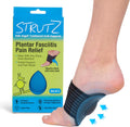 Strutz Sole Angel arch support bands front view for plantar fasciitis relief