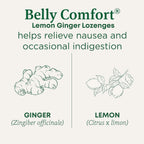 Traditional Medicinals Organic, Belly Comfort Lozenges, Lemon Ginger - Supports Nausea Relief and Occasional Indigestion - Non-GMO, Stimulant-Free - 30 Individually Wrapped Lozenges - Image 2